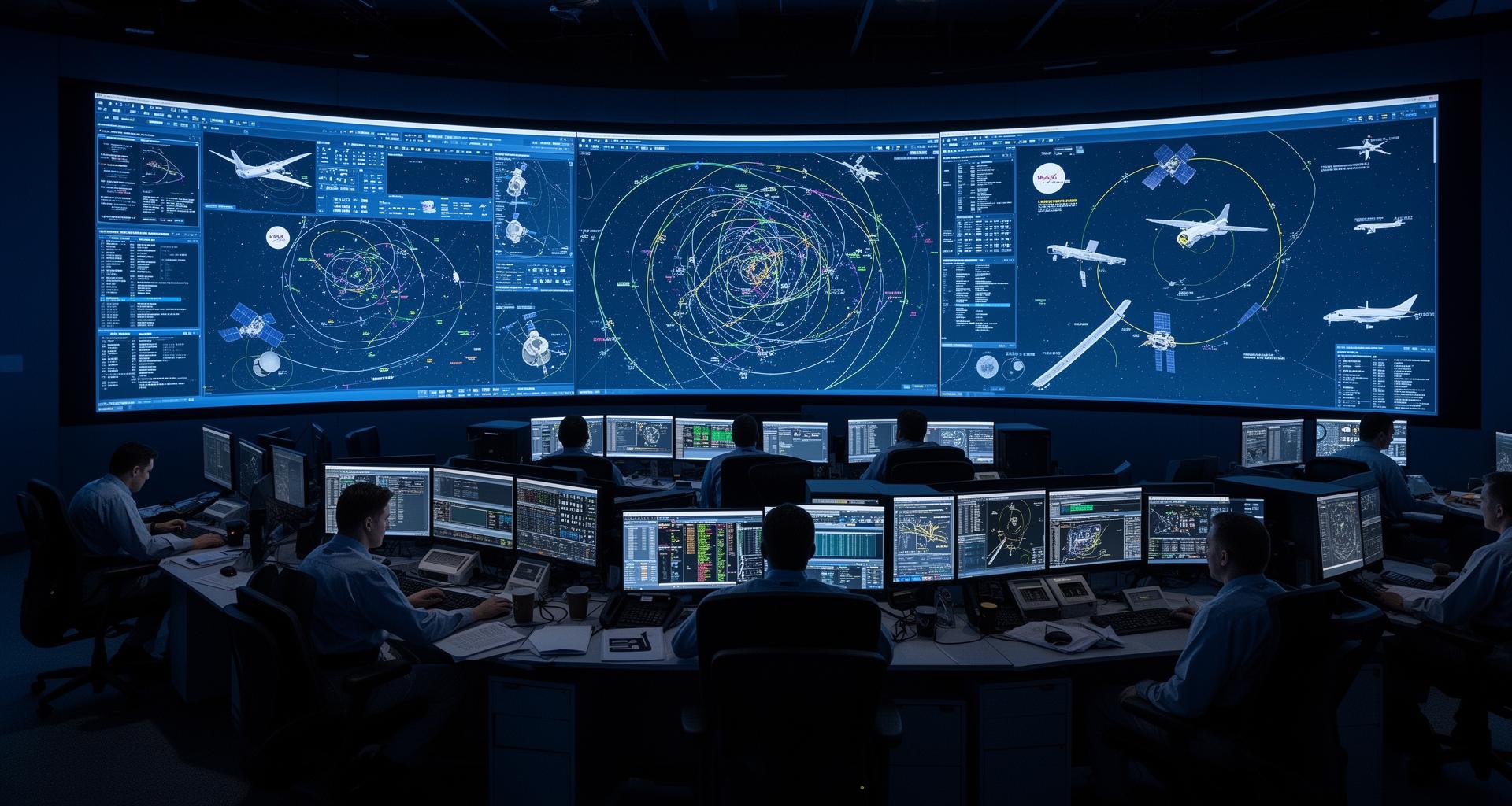 Aerospace mission control center