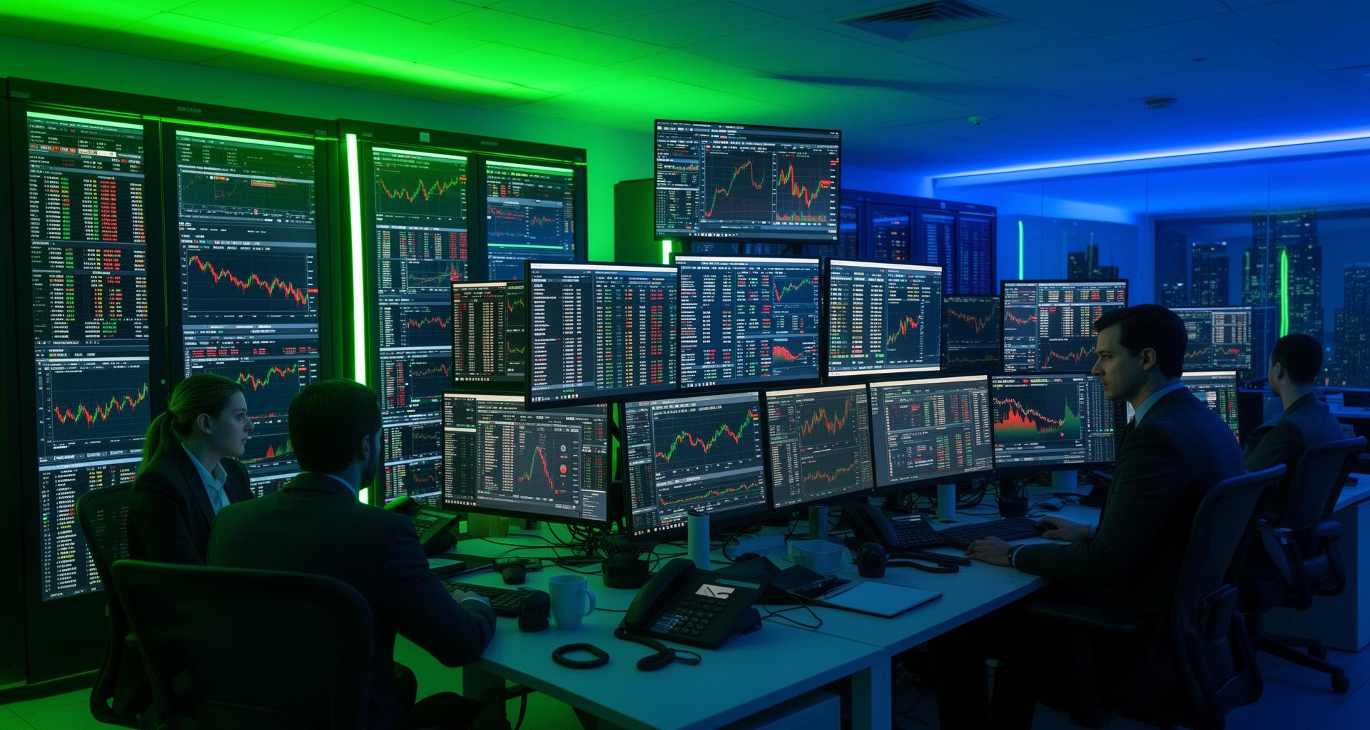 Financial services operations center